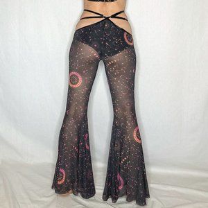 Dolls Kill Horoscopez Show Me Ur Chart Bell Sheer Bottoms M